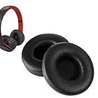 イヤーパッド FOR Beats Solo2/Solo3 Wireless (B0534/A1796) に対応 交換 用 ヘッドホンパッド 防止音漏れ防止 <1組 > なんしつ 高密度フォームRuiMi（ブラック）