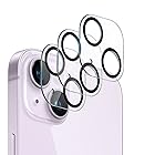 【3枚セット】iPhone14 / iPhone14 Plus 用 カメラフィルム カメラ レンズ 保護カバー 硬度9H 全体保護 液晶強化ガラス レンズ 露出オーバー防止 飛散防止 黒縁取り 防塵