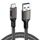 USB Type C ケーブル 1M USB-A to USB-C ケーブル【10Gbpsデータ転送 60W急速充電】 USB3.2 Gen2標準 PD対応 タイプc ケーブル 高耐久ナイロン編み Nintendo Switch、Xperia、A