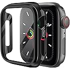 【2023強化版】AMAPC for Apple Watch ケース Apple Watch Series 6/SE/5/4 44mm 用 ケース 一体型 apple watch 用 カバー アップルウォッチ ケース 全面保護 耐久性 傷防止 A