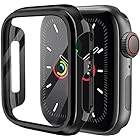 【2023強化版】AMAPC for Apple Watch ケース Apple Watch Series 9/8/7 45mm 用 ケース 一体型 apple watch 用 カバー アップルウォッチ ケース Apple Watch 9/8/7