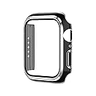 【2023強化版】AMAPC for Apple Watch ケース Apple Watch Series 9/8/7 41mm 用 ケース 一体型 apple watch 用 カバー アップルウォッチ ケース Apple Watch 9/8/7