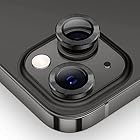【6枚セット】AMAPC for iPhone12 Pro カメラフィルム 2023 iPhone12 カメラフィルム iPhone12 mini 用 カメラフィルム iPhone12 レンズ保護カバー 薄型 強化ガラス 耐衝撃 独立型 黒縁取り