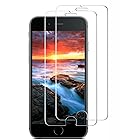 iPhone8 / iPhone7 用 ガラスフイルム iPhone6 / iPhone 6s 用 フィルム 液晶 強化 ガラス (2枚セット) 9H硬度 キズ防止 貼り付け簡単 高感度 飛散防止 高透過率 指紋防止 気泡ゼロ 自動吸着 ケースに