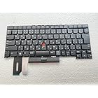 （修理交換用） 適用す る Lenovo ThinkPad T490S T495S 20NX0001JP T480s 20L6 20L8 Yoga L390、 Yoga L380 日本語キーボード 枠なし 黒