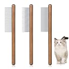 猫犬コーム 木製ペットコーム ペットの毛取りに必要な工具 MAEXUS