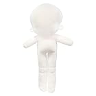 niannyyhouse 32cm ぬいぐるみ人形 綿人形 長い脚の人形 属性なし 裸の赤ちゃん 通常の体 ドール 着せ替え (スケルトン付き)