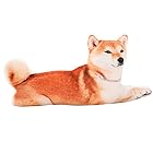 Sironoa 犬 抱き枕 大きい かわいい リアル クッション 動物 柴犬 ぬいぐるみ もちもち ふわふわ 3D 立体 プリント 添い寝枕 多機能 まくら 誕生日 プレゼント お祝い 装飾品 昼寝 背当て まくら 80cm