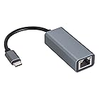 センチュリー USB Type-C to Gigabit LAN 変換アダプター Ver.3 CCA-UCLV3_FP