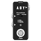 Rowin ABY BOXギターペダルA/B/Yスイッチケース LINE SELECTOR for Electric Guitar BASS True Bypass LEF-330