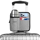 スーツケース用 ボトルホルダー サイズ調節可 小物入れ 旅行 出張用