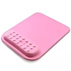 [SCIOLTO(ショルト)] リストレスト一体型マウスパッド [洗練されたミニマルデザイン] デスクワーク ゲーミング 低反発 柔らか素材 (ピンク)
