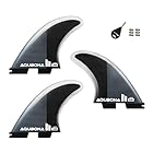 AQUBONA サーフボード トライフィン ダブルタグ対応 パフォーマンスコア M/L サイズ surfboard fin with Fin Key Screws