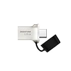 Gigastone Z50 128GB USBメモリ Type C OTG USBタイプC両方 USB 3.2 Gen1 メモリスティック 小型 メタリック フラッシュドライブ USB 2.0 / USB 3.0 / USB 3.1