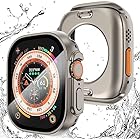 【2023強化版】AMAPC for Apple Watch ケース Apple Watch Ultra 2/Apple Watch Ultra 49mm 用 ケース 360度全面防水 バンド 水泳・スポーツ専用 ガラスフィルム 一体型 appl