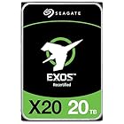 シーゲイト Exos X20 SATA 512E CMR 内蔵ハードディスク 3.5/ 20TB (整備済み品)