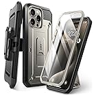 SUPCASE iPhone 15 Pro Max ケース 6.7インチ 2023 全面保護 耐衝撃性 米軍事規格取得 ケースと液晶保護フィルム一体型 腰かけクリップ付き 防塵 スタンド・リング機能 スポーツ UBProシリーズ