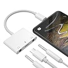 タイプC イヤホン 変換ケーブル USB C 3.5MM 3in1 Type-C 3.5mm イヤホン 変換アダプタ USB Type C 充電しながらイヤホン PD急速充電可能 充電/通話/音楽 iPad Pro/iPad Air4/Galax
