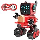 ロボット、リモコン おもちゃ 男の子と女の子、音楽ダンス 録音可能 子供おもちゃ人気、貯金箱付き プログラミング可能 話せるロボット 動くおもちゃ 物を輸送可能 ペットロボット、英語 おもちゃ 知育玩具、USBで充電可能、子供の日、クリスマス、誕