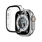 【2023強化版】AMAPC for Apple Watch ケース 2023 Apple Watch Ultra2/Ultra 49mm 用 ケース 一体型 apple watch 用 カバー アップルウォッチ ケース 傷防止 耐衝撃 超軽量