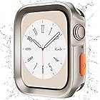 [Roypad] コンパチブル Apple Watch 用 ケース アップルウォッチ 保護カバー 柔らかいTPU素材 防水 耐衝撃 傷防止 装着簡単 軽量 対応 Apple Watch Series SE/SE2/6/5/4(マットスターライトカ