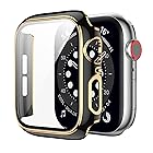 【2024強化版】ELYBYYLE for Apple Watch ケース Apple Watch Series 3/2/1 42mm 用 ケース 一体型 Apple Watch 3/2/1 42mm対応 日本旭硝子材 二重構造 apple wa