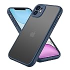 iPhone11 ケース マット 半透明 iphone11 カバー 耐衝撃 指紋防止 アイフォン 11 米軍MIL規格 iPhone 11 用 ケース カバー 黄変防止 スマホケース iphone 11 6.1インチ 対応 PinLiSheng(