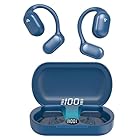 【業界新傑作 ながら聴きイヤホン】ワイヤレスイヤホン Bluetooth 耳掛け式イヤホン 耳を塞がないイヤホン 非骨伝導イヤホン Bluetooth5.3 マイク付き イヤホン Bluetooth ワイヤレス bluetoothイヤホン 最大4