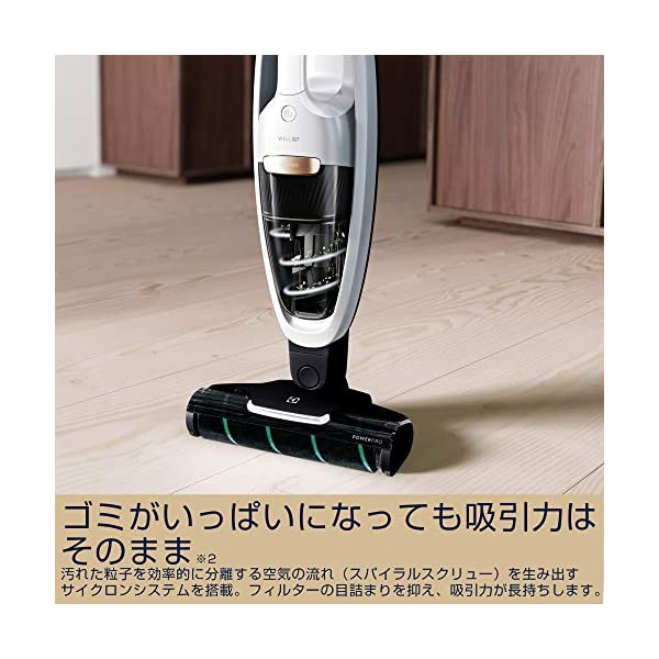 モールElectrolux WQ71-2OIB コードレス 掃除機 ハイパワー 掃除機・クリーナー