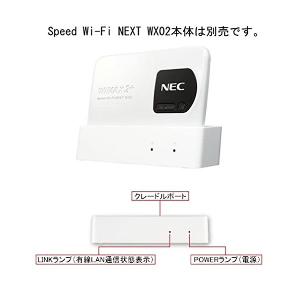 Uqコミュニケーションズ Speed Wi Fi Next Wx02 クレードル Nad32puu Kounetヤマダモール店