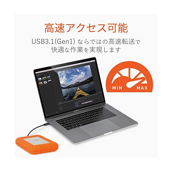 ヤマダモール | LaCie HDD ポータブルハードディスク 4TB Rugged USB-C