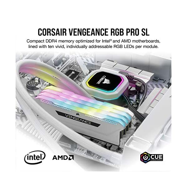 Corsair DDR4-3200MHz デスクトップPC用 メモリ VENGANCE RGB PRO SL 