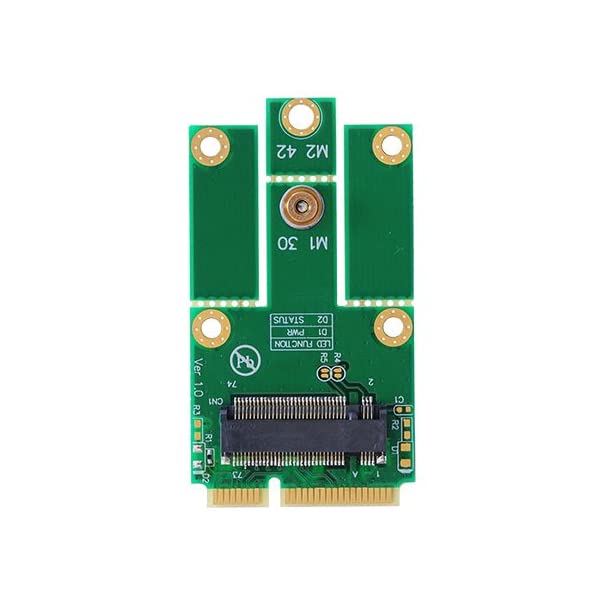 ヤマダモール | M.2（NGFF）→mini PCI express変換 WiFi+Bluetooth WLAN 無線LANカードなど モジュール用変換アダプタ  Key A | ヤマダデンキの通販ショッピングサイト