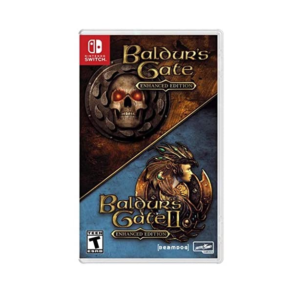 レアゲーム Baldur's Gate バルダーズゲート1.2海外版switch 