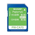シャープ 電子辞書用コンテンツカード PW-CA70 音声対応中国語カード