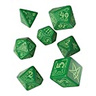 Call of Cthulhu Official CoC Dice Set (コールオブクトゥルフ ダイスセット ブラック＆グリーン) [正規輸入品]