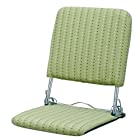 宮武製作所 座椅子 PLACE 幅40×奥行き51~73×高さ44~53cm グリーン 日本製 YS-424 GR