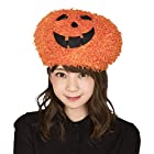 Party City コスプレ ハロウィンパンプキンアフロ ユニセックス オレンジ