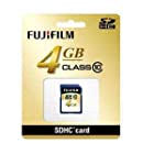 富士フイルム SDHC-004G-C10 SDHCカード 4GB CLASS10
