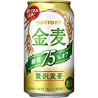 【新ジャンル/第3のビール】新・サントリー 金麦 糖質75% オフ [ 350ml×24本 ]