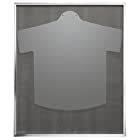 ベルク Tシャツ ユニフォーム 額縁 額 サイン 飾る ディスプレイ 額装 野球 バスケ サッカー 日本製 グレー Lサイズ 80.3×2.7×105.3cm L111