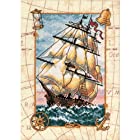 ディメンジョンズ　クロスステッチ　刺繍キット“航海”　　Dimensions Needlecrafts Counted Cross Stitch Kit,　Voyage At Sea ＤＩＭ　クロスステッチキット　Voyage At Sea【並行