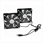 TIMELY 2連USBファン BIGFAN120U for Men Stereo BIGFAN120U-STEREO