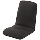 セルタン 日本製 高反発 座椅子 和楽チェア Lサイズ メッシュダークブラウン 背筋ピン 背部リクライニング A453a-349DBR