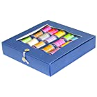 FUJIX フジックス キングスター マルチカラー 紙箱セット 250m 24色 飾り縫い ミシン刺しゅう糸