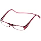 [クリックリーダー] 老眼鏡 CliC Euro メンズ ボルドー 日本 +3.00-(日本サイズM相当)
