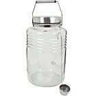 アデリア 梅酒瓶 保存容器 保存瓶 MCコンテナー5L [レードル付/果実酒瓶/ステンレスキャップ/ガラス瓶/梅瓶] 日本製 817