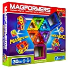 マグフォーマー 30ピース レインボーセット MAGFORMERS マグネットブロック 創造力を育てる知育玩具 【30ピース】 [並行輸入品]