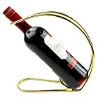 Anberotta ワインホルダー ワインラック ホルダー ワイン シャンパン ボトル スタンド 箱 ケース インテリア W34 (ゴールド)