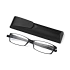 KLESIA　老眼鏡　ブルーライトカット 超軽量　コンパクトに収納　リーディンググラス ファッション (度数：＋1.0, ピンク)